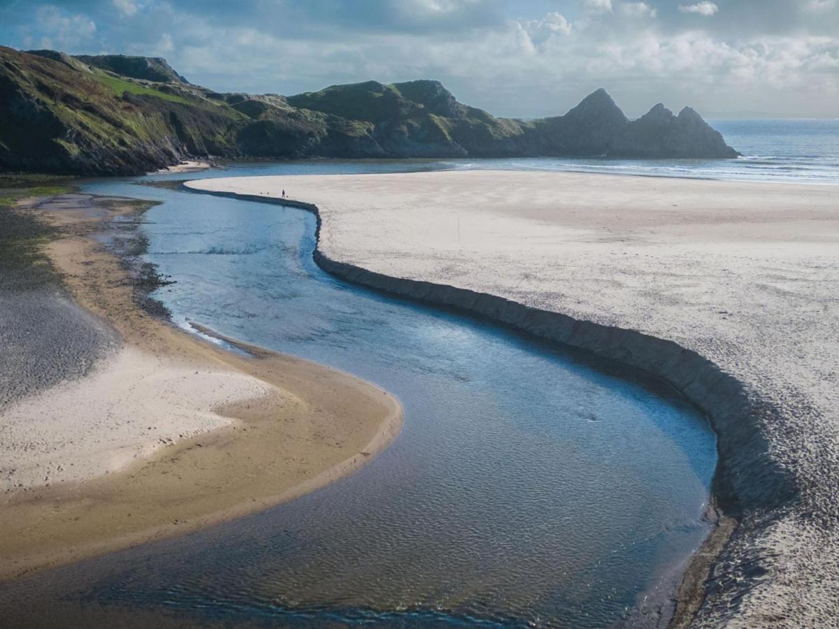 Rhossili Holiday Cottage - 2 Bedroom - Parkmill Exteriör bild
